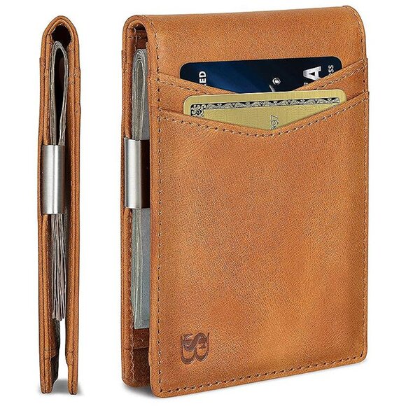 SERMAN BRANDS Money Clip Wallet - Mens Wallets , California Desert Transformer